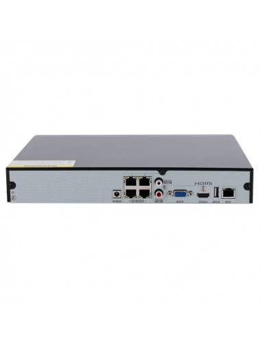 Safire Smart SF-NVR6104-4P-B2 - Enregistreur NVR PoE pour caméras IP