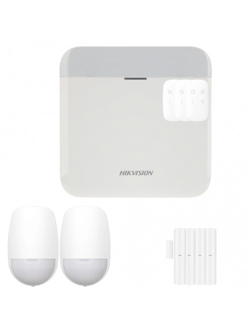 Hikvision DS-PWA64-Kit-WE-31 - Alarme Sans Fil Idéale pour Appartements et Bureaux