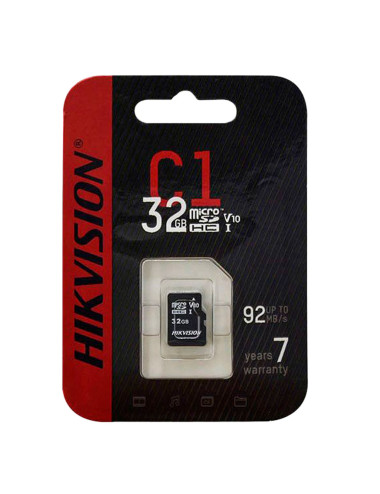 Hikvision HS-TF-C1STD-32G - Carte MicroSD 32GB Classe 10