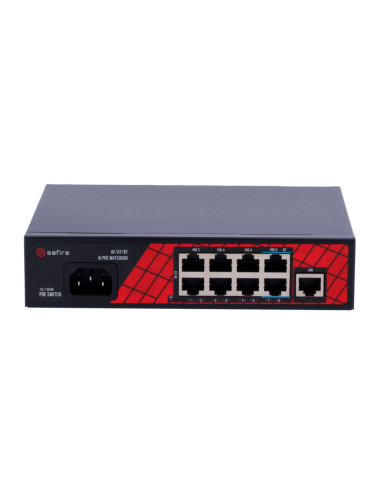 Safire SF-SW0908HIPOE-120 - Switch Hi-PoE 120W