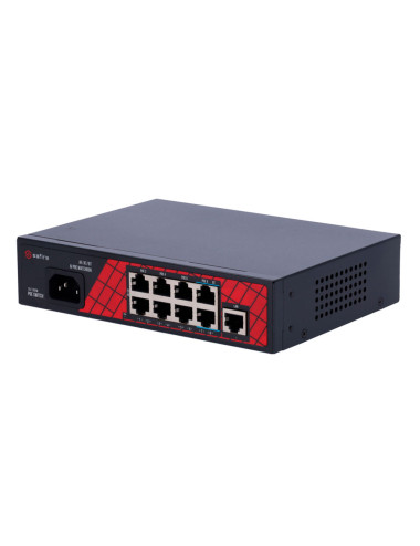 Safire SF-SW0908HIPOE-120 - Switch Hi-PoE 120W