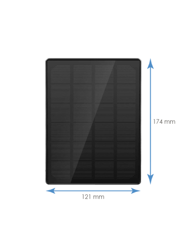 VicoHome VH-SP-03 - Panneau Solaire 3W pour Caméras IP à Batterie