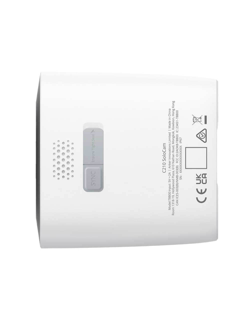 Eufy EUFY-SOLOCAM-C210-SOLAR - Caméra de Surveillance Extérieure 2K