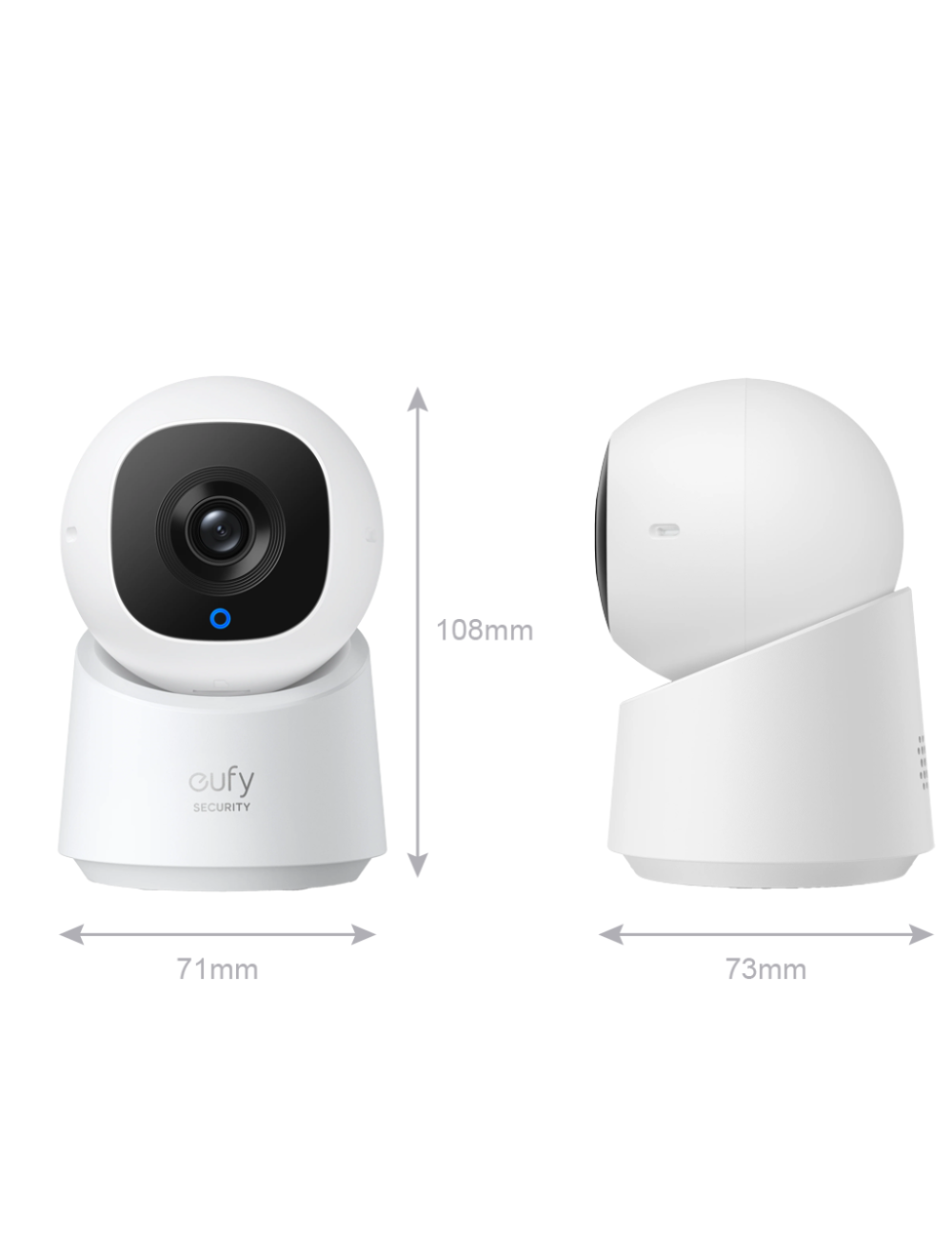 Eufy EUFY-INDOORCAM-C220 - Caméra Intérieure 2K