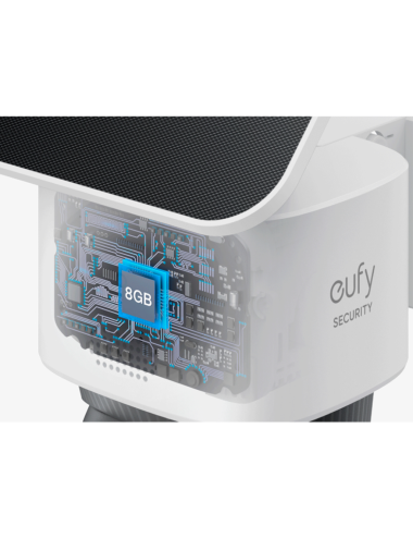 Eufy EUFY-SOLOCAM-S340 - Caméra de Surveillance 3K Solaire