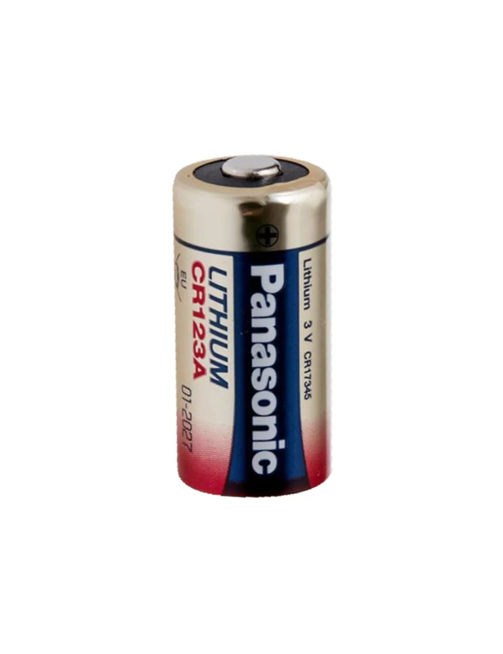 Panasonic BATT-CR123A-P - Pile Lithium 3V