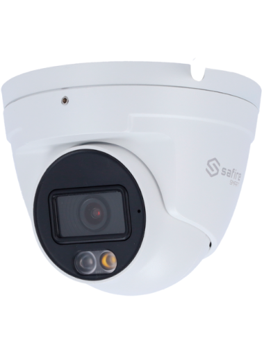 Safire SF-IPT020A-4E1-DL - Caméra Turret IP 4 MP PoE avec Intelligence Artificielle