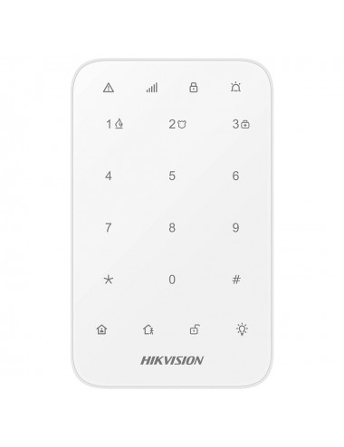 Hikvision DS-PK1-E-WE - Clavier sans Fil Pour Alarme