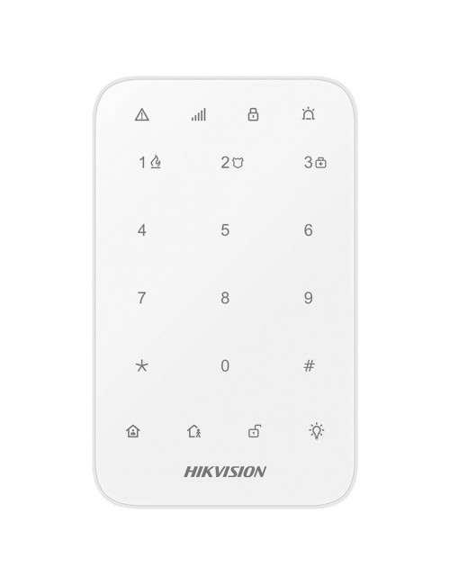 Hikvision DS-PK1-E-WE - Clavier sans Fil Pour Alarme